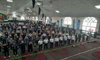 حضور پر رنگ  پرسنل اورژانس شهرستان بهار در نماز جمعه