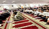 حضور پرسنل اورژانس ۱۱۵ شهرستان نهاوند  در نماز جمعه این شهرستان 