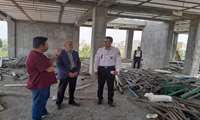 بازدید رئیس سازمان اورژانس کشور از ساختمان در حال احداث ستاد اورژانس 