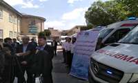 5 دستگاه آمبولانس بنز اسپرینتر 315 کمک دار به اورژانس 115 استان همدان پیوست 